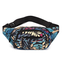 Sac Banane Sportif Motifs Tropicaux Multicolores - modèle 1 - Banane Avenue ™