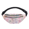 Sac Banane Urbain Géométrique Multicolore Tendance