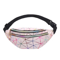 Sac Banane Urbain Géométrique Multicolore Tendance - modèle Rose - Banane Avenue ™