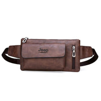 Sac Banane Cuir Marron Tendance Jeep - modèle Marron - Banane Avenue ™