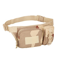 Sacoche Banane Tactique Camouflage Militaire - modèle Beige - Banane Avenue ™