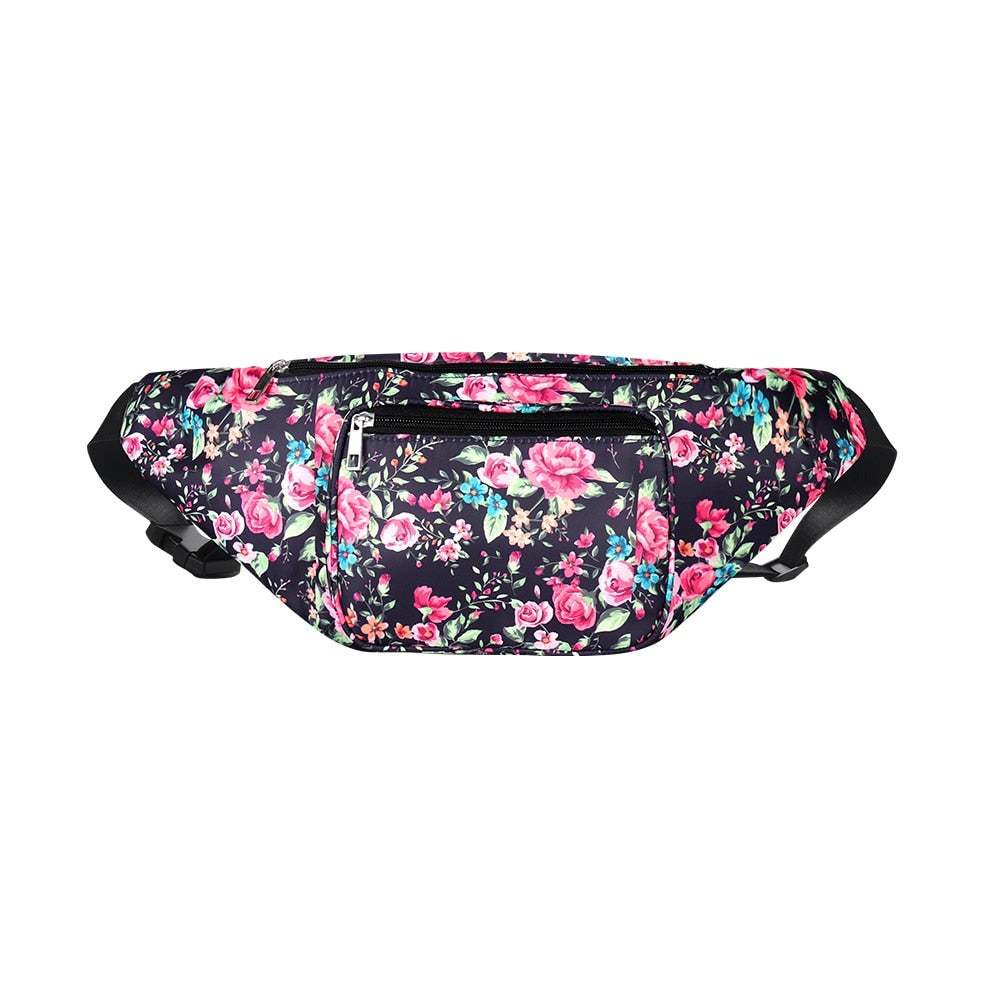 Sac Banane Floral Élégant et Pratique