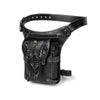 Sac Banane Gothique Tête de Mort Cuir