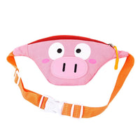 Sac Banane Enfant Design Hippopotame Rose