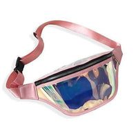 Sac Banane Tendance Iridescent Pratique Unisexe - modèle Rose - Banane Avenue ™