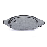 Sac Banane Urbain Rouge Élégant Multipoche - modèle Gris - Banane Avenue ™