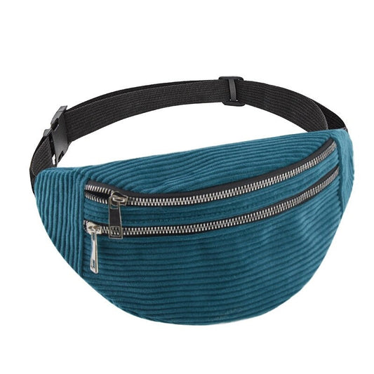Sacoche Banane Urbaine Bleue Ajustable