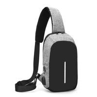 Sacoche Banane Urbaine Noire Pratique - modèle Gris - Banane Avenue ™