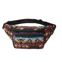 Sac Banane Urbain Motif Géométrique Noir Blanc - modèle Multicolor - Banane Avenue ™