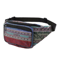 Sac Banane Urbain Motif Géométrique Noir Blanc - modèle Rouge - Banane Avenue ™