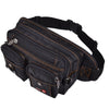 Sac Banane Urbain Multipoche Vert Militaire