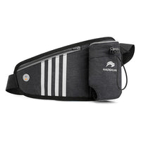 Sacoche Banane Urbaine Rayures Sportives - modèle Noir - Banane Avenue ™