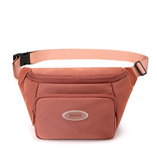 Sacoche Banane Urbaine Rose Poudré Tendance