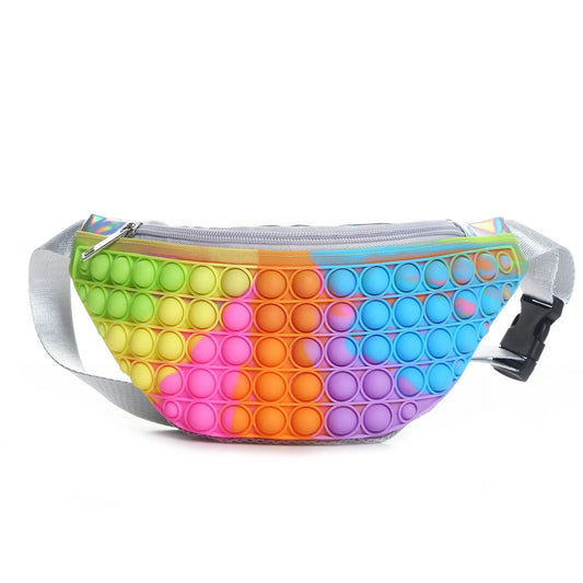 Sac Banane Pop Multicolore Tendance Unisexe