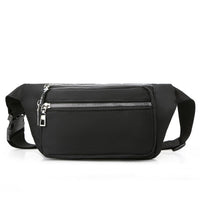 Sac Banane Urbain Prune Multi-Poches Pratique - modèle Noir - Banane Avenue ™