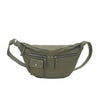 Sac Banane Urbain Vert Multipoches Pratique