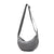 Sac Banane Urbain Gris Unisexe Confort - modèle Gris - Banane Avenue ™