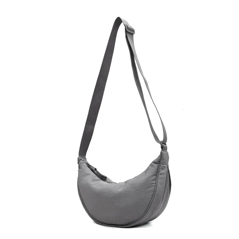 Sac Banane Urbain Gris Unisexe Confort