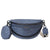 Sac Banane Élégance Croco Bleu Urbain - modèle Bleu - Banane Avenue ™