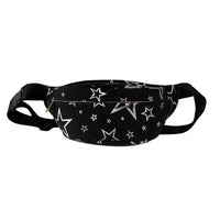 Sac Banane Tendance Étoilé Gris Bleu - modèle Noir - Banane Avenue ™