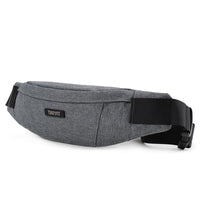 Sac Banane Urbain Élégant Gris Unisexe