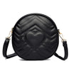 Sac Banane Élégant Cuir Noir Tendance