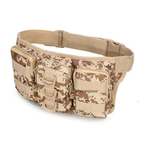 Sac Banane Tactique Camouflage Militaire Multipoche - modèle desert digital - Banane Avenue ™