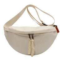 Sac Banane Rouge Tendance Unisexe Léger - modèle Milk white - Banane Avenue ™