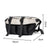 Sac Banane Urbain Bicolore Ajustable Unisexe - modèle Blanc - Banane Avenue ™