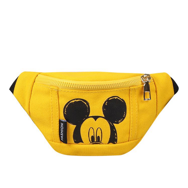 Sac Banane Jaune Motif Dessin Animé Enfant