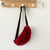 Sac Banane Doux Peluche Tendance Unisexe - modèle red waist bag - Banane Avenue ™