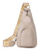 Sacoche Banane Tendance Cuir Jaune