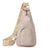 Sac Banane Urbain Élégant Beige Multipoche - modèle Beige - Banane Avenue ™