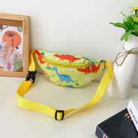 Sac Banane Enfant Motif Dinosaure Coloré - modèle Jaune - Banane Avenue ™