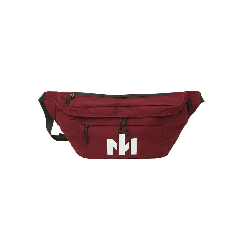 Sac Banane Urbain Tendance Rouge Unisexe