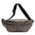 Sac Banane Matelassé Élégant Gris Urbain - modèle Champagne - Banane Avenue ™