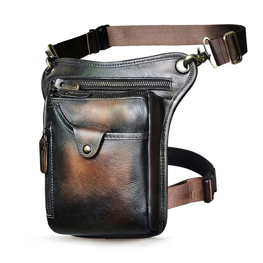 Sac Banane Cuir Vintage Urbain Unisexe