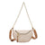 Sac Banane Élégant Monogramme Chic Beige - modèle Marron - Banane Avenue ™