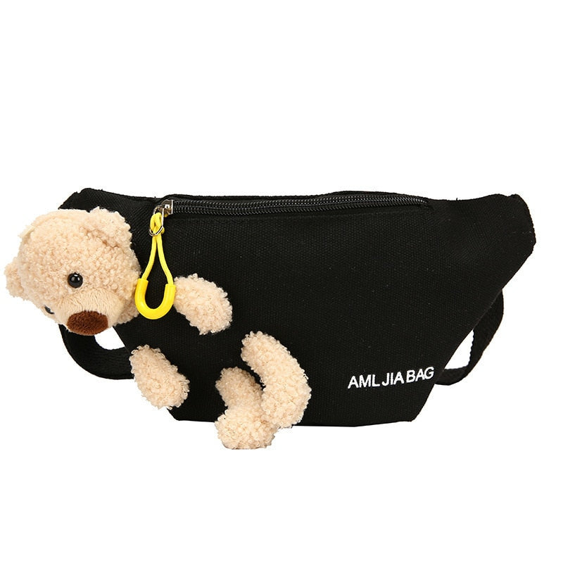 Sac Banane Peluche Ours Tendance