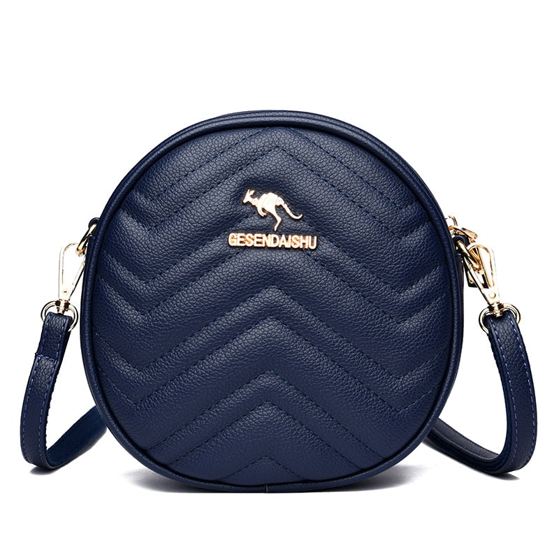 Sac Banane Élégant Cuir Noir Tendance