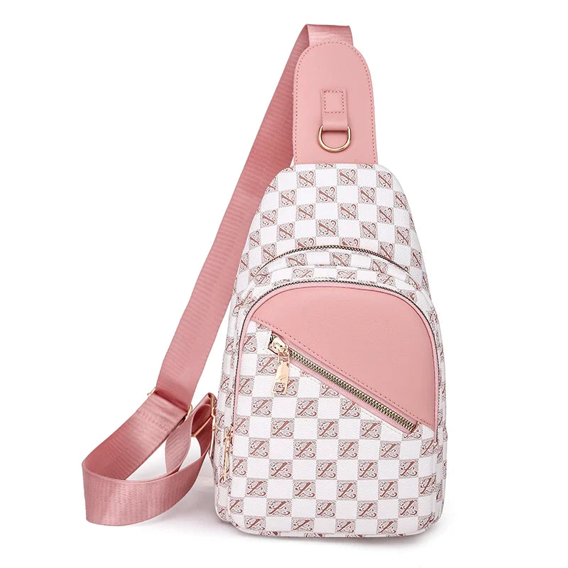 Sac Banane Urbain Chic Rose Pastel
