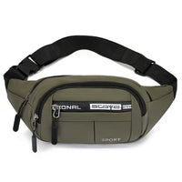 Sac Banane Sport Multipoche Élégant - modèle Vert - Banane Avenue ™