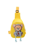 Sac Banane Enfant Motif Ours Sportif - modèle Jaune - Banane Avenue ™