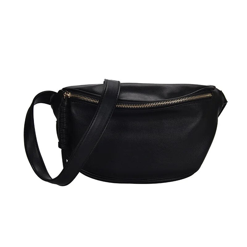 Sac Banane Urbain Chic Noir Unisexe