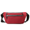 Sac Banane Urbain Prune Multi-Poches Pratique
