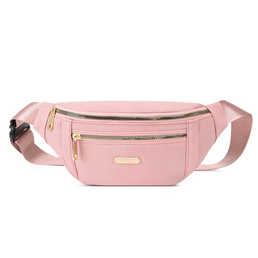 Sacoche Banane Élégante Rose Pastel Tendance