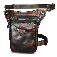 Sacoche Banane Cuir Vintage Effet Vieilli - Banane Avenue ™