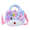 Sac Banane Enfant Licorne Peluche Multicolore