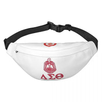 Sac Banane Blanc Unisexe Delta Sigma Theta - Banane Avenue ™