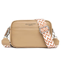 Sacoche Bandoulière Bleue Style Ethnique - modèle Kaki - Banane Avenue ™